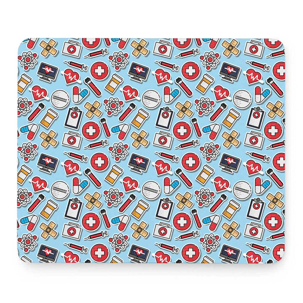Colorful Medical Pattern Print Mouse Pad