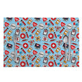 Colorful Medical Pattern Print Placemat