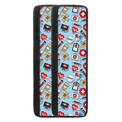 Colorful Medical Pattern Print Refrigerator Handle Covers