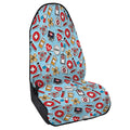 Colorful Medical Pattern Print Waterproof Car Seat Cover