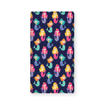Colorful Mermaid Pattern Print Baby Crib Sheet