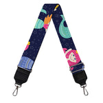 Colorful Mermaid Pattern Print Bag Strap