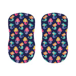 Colorful Mermaid Pattern Print Bar Stool Covers