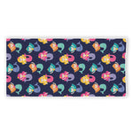 Colorful Mermaid Pattern Print Beach Towel