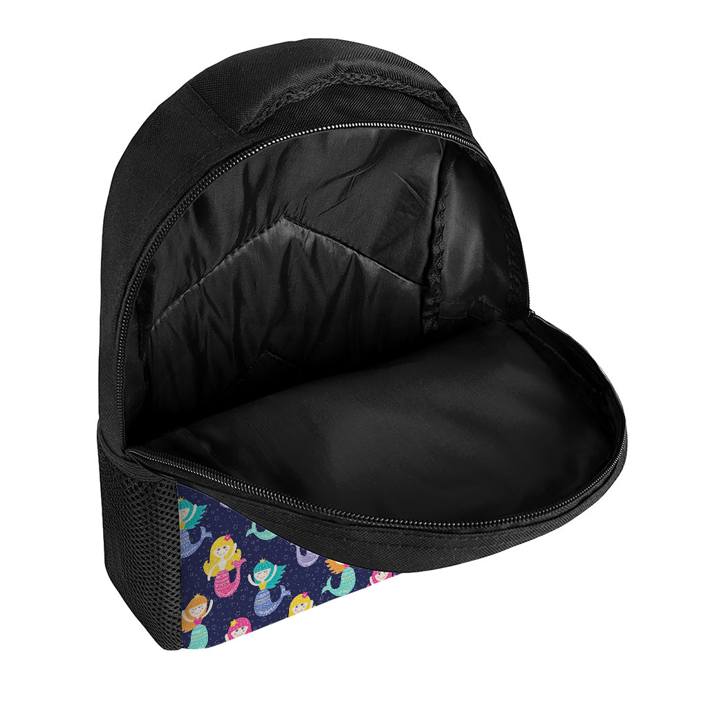 Colorful Mermaid Pattern Print Casual Backpack
