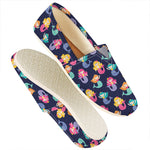 Colorful Mermaid Pattern Print Casual Shoes