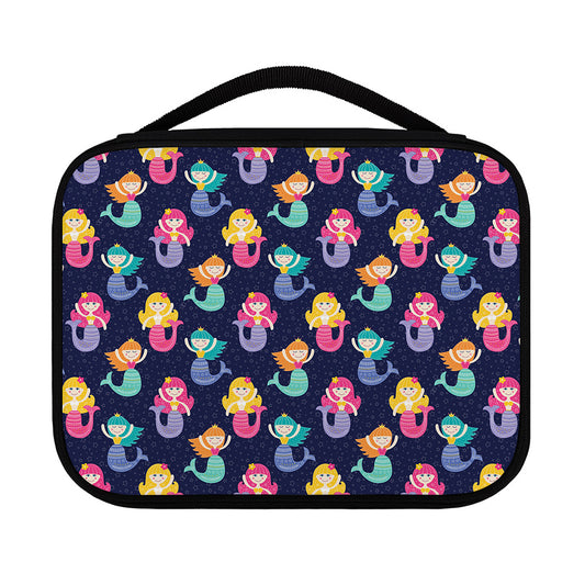 Colorful Mermaid Pattern Print Classic Bible Case