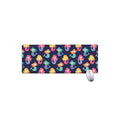 Colorful Mermaid Pattern Print Extended Mouse Pad