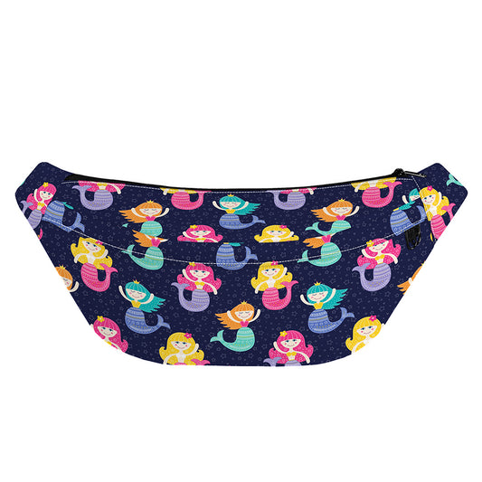 Colorful Mermaid Pattern Print Fanny Pack