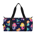 Colorful Mermaid Pattern Print Gym Bag
