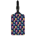 Colorful Mermaid Pattern Print Luggage Tag