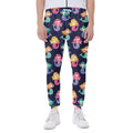 Colorful Mermaid Pattern Print Joggers