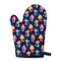Colorful Mermaid Pattern Print Single Oven Mitt