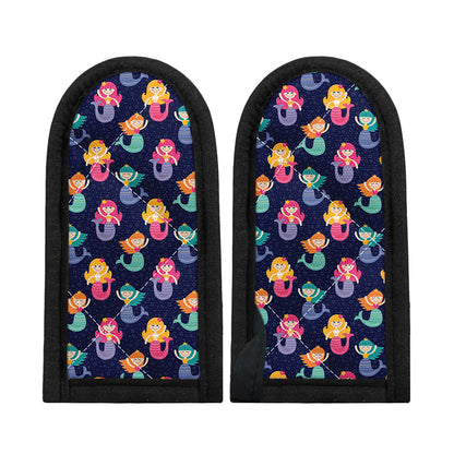 Colorful Mermaid Pattern Print Skillet Handle Cover