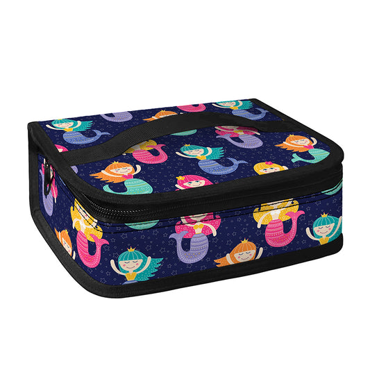 Colorful Mermaid Pattern Print Small Lunch Bag