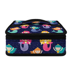 Colorful Mermaid Pattern Print Small Lunch Bag