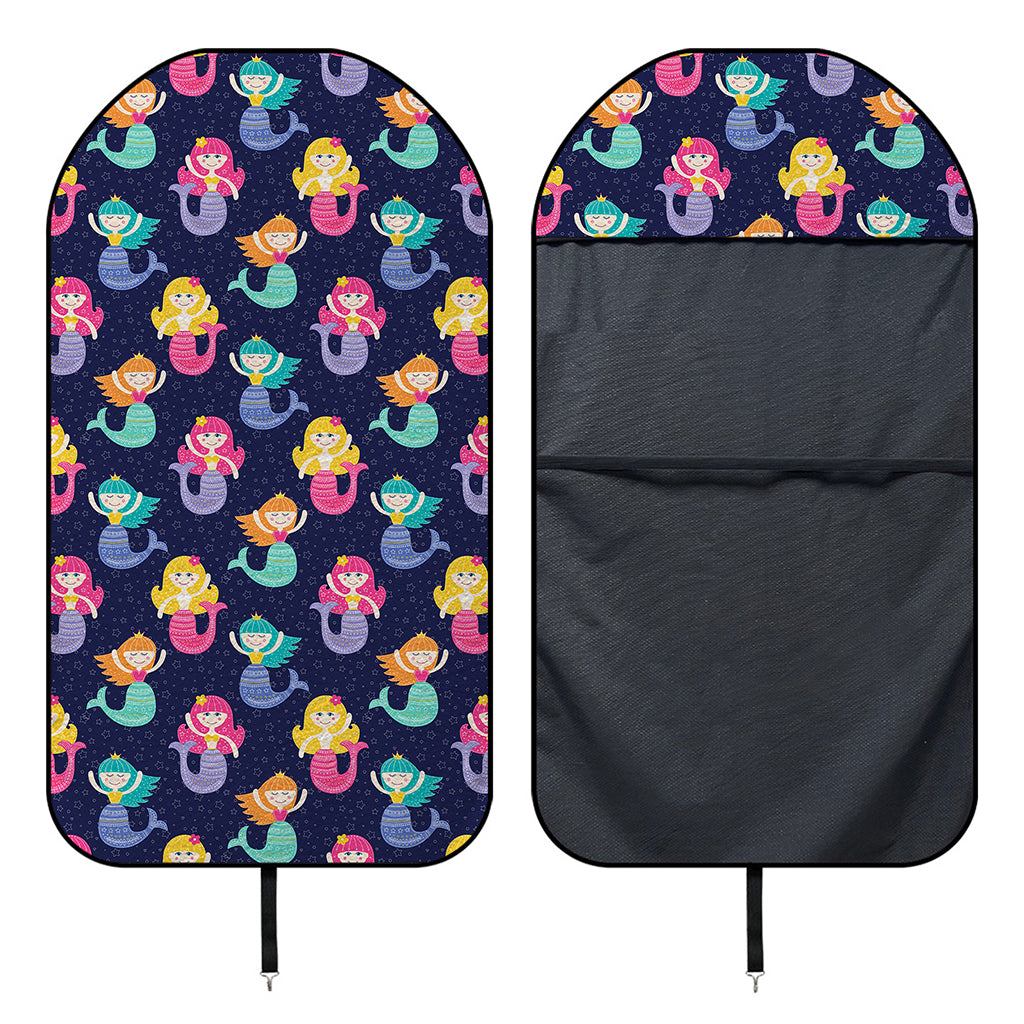 Colorful Mermaid Pattern Print Waterproof Car Seat Cover