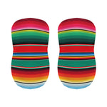 Colorful Mexican Blanket Pattern Print Bar Stool Covers