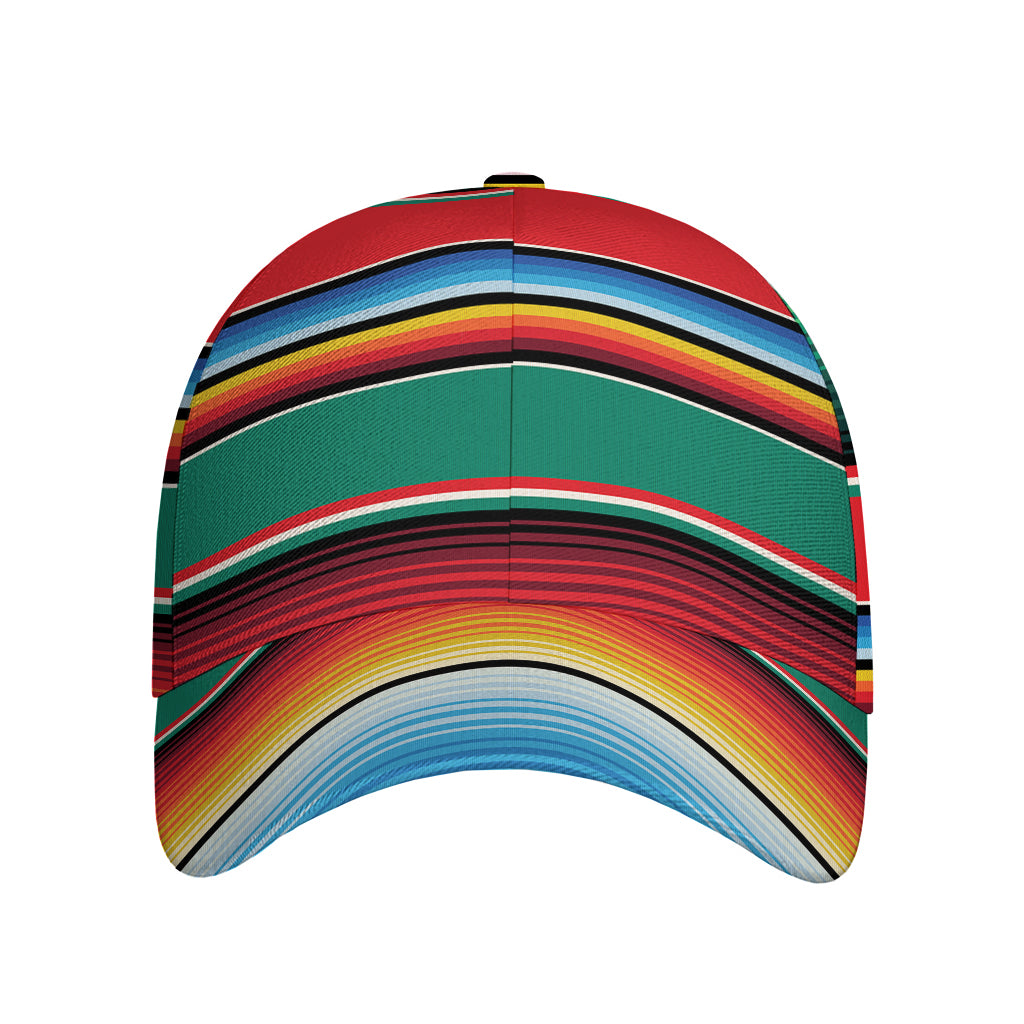 Colorful Mexican Blanket Pattern Print Baseball Cap