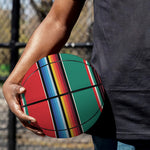 Colorful Mexican Blanket Pattern Print Basketball