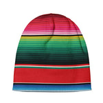 Colorful Mexican Blanket Pattern Print Beanie