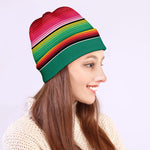 Colorful Mexican Blanket Pattern Print Beanie