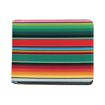 Colorful Mexican Blanket Pattern Print Bifold Wallet
