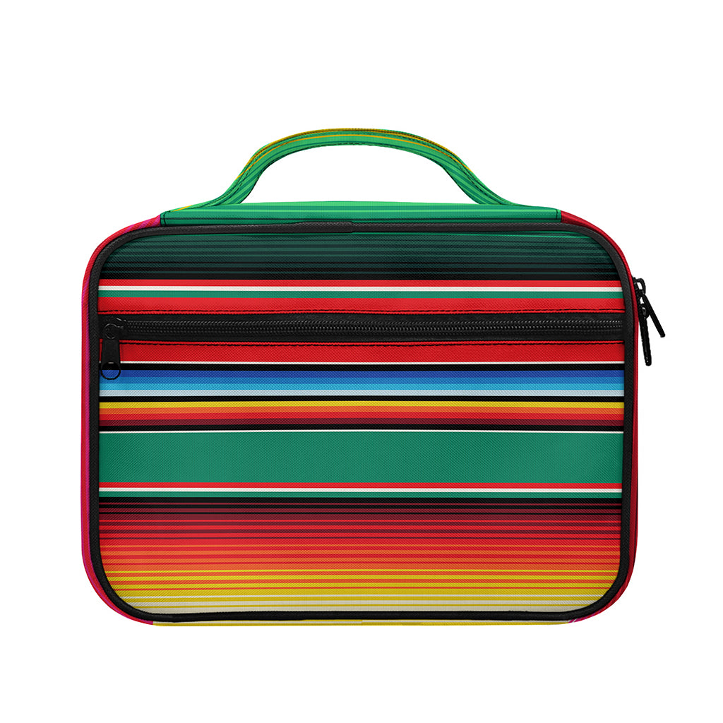 Colorful Mexican Blanket Pattern Print Briefcase Bible Bag