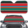 Colorful Mexican Blanket Pattern Print Car Windshield Sun Shade