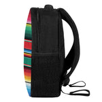 Colorful Mexican Blanket Pattern Print Casual Backpack