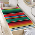 Colorful Mexican Blanket Pattern Print Changing Pad Cover