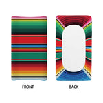 Colorful Mexican Blanket Pattern Print Changing Pad Cover