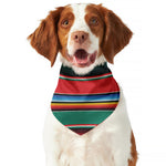 Colorful Mexican Blanket Pattern Print Dog Bandana