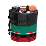 Colorful Mexican Blanket Pattern Print Drawstring Makeup Bag