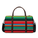 Colorful Mexican Blanket Pattern Print Duffle Bag