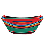Colorful Mexican Blanket Pattern Print Fanny Pack
