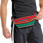 Colorful Mexican Blanket Pattern Print Fanny Pack