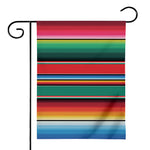 Colorful Mexican Blanket Pattern Print House Flag