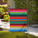 Colorful Mexican Blanket Pattern Print House Flag