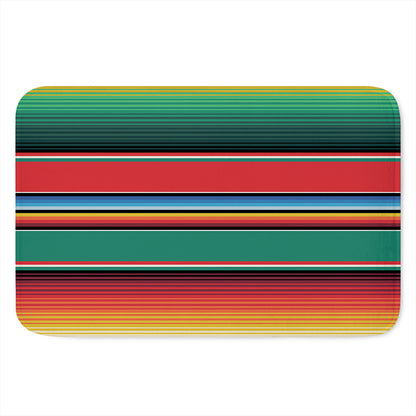 Colorful Mexican Blanket Pattern Print Indoor Door Mat
