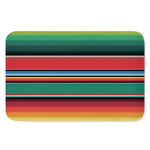 Colorful Mexican Blanket Pattern Print Indoor Door Mat