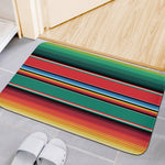 Colorful Mexican Blanket Pattern Print Indoor Door Mat