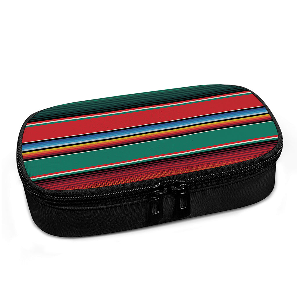 Colorful Mexican Blanket Pattern Print Insulin Cooler Travel Case