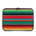 Colorful Mexican Blanket Pattern Print Laptop Sleeve
