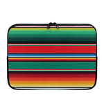 Colorful Mexican Blanket Pattern Print Laptop Sleeve