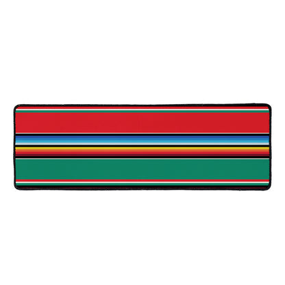 Colorful Mexican Blanket Pattern Print Long Kitchen Mat