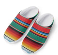 Colorful Mexican Blanket Pattern Print Mesh Casual Shoes