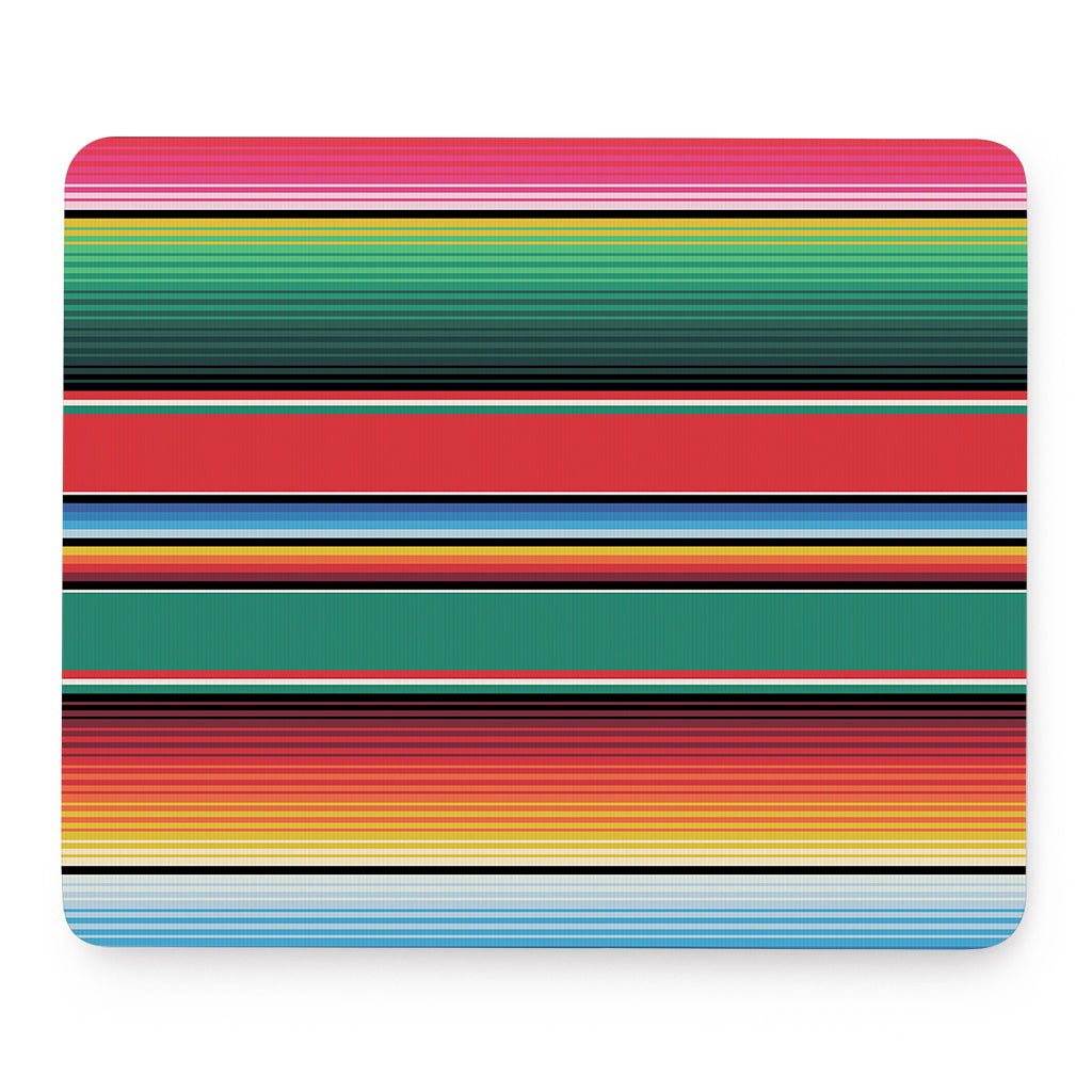 Colorful Mexican Blanket Pattern Print Mouse Pad