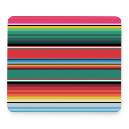 Colorful Mexican Blanket Pattern Print Mouse Pad