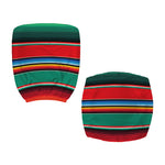 Colorful Mexican Blanket Pattern Print Office Chair Cover
